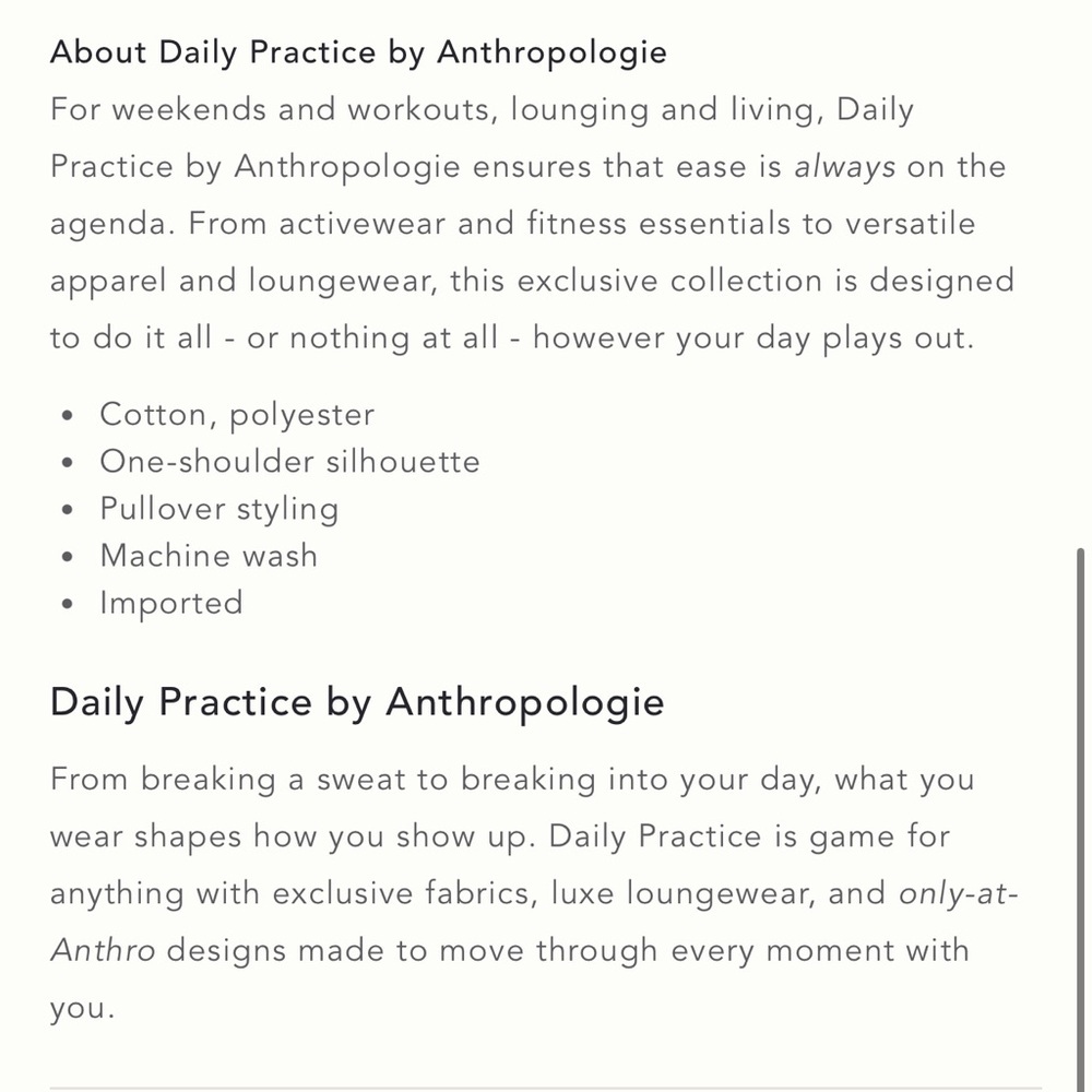 Anthropologie Daily Practice Terracota One Shoulder Pullover Velvet Sweater - Picture 8 of 10